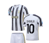 football Jersey Juventus home Dybala 2020-2021 set ( Juva jersey  / football  sets / club/ soccer kit / book week / specials )