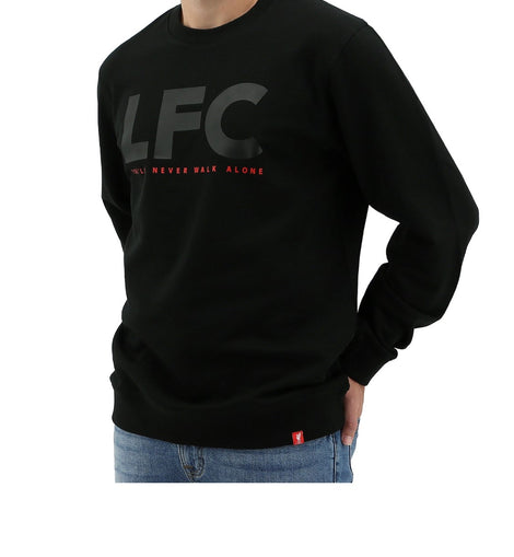 Fleece  jumper Liverpool FC Authentic ( LFC / YNWA / BLACK /  Jumper )