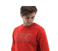 Fleece  jumper Liverpool FC Authentic ( LFC / YNWA / BLACK / red Jumper )