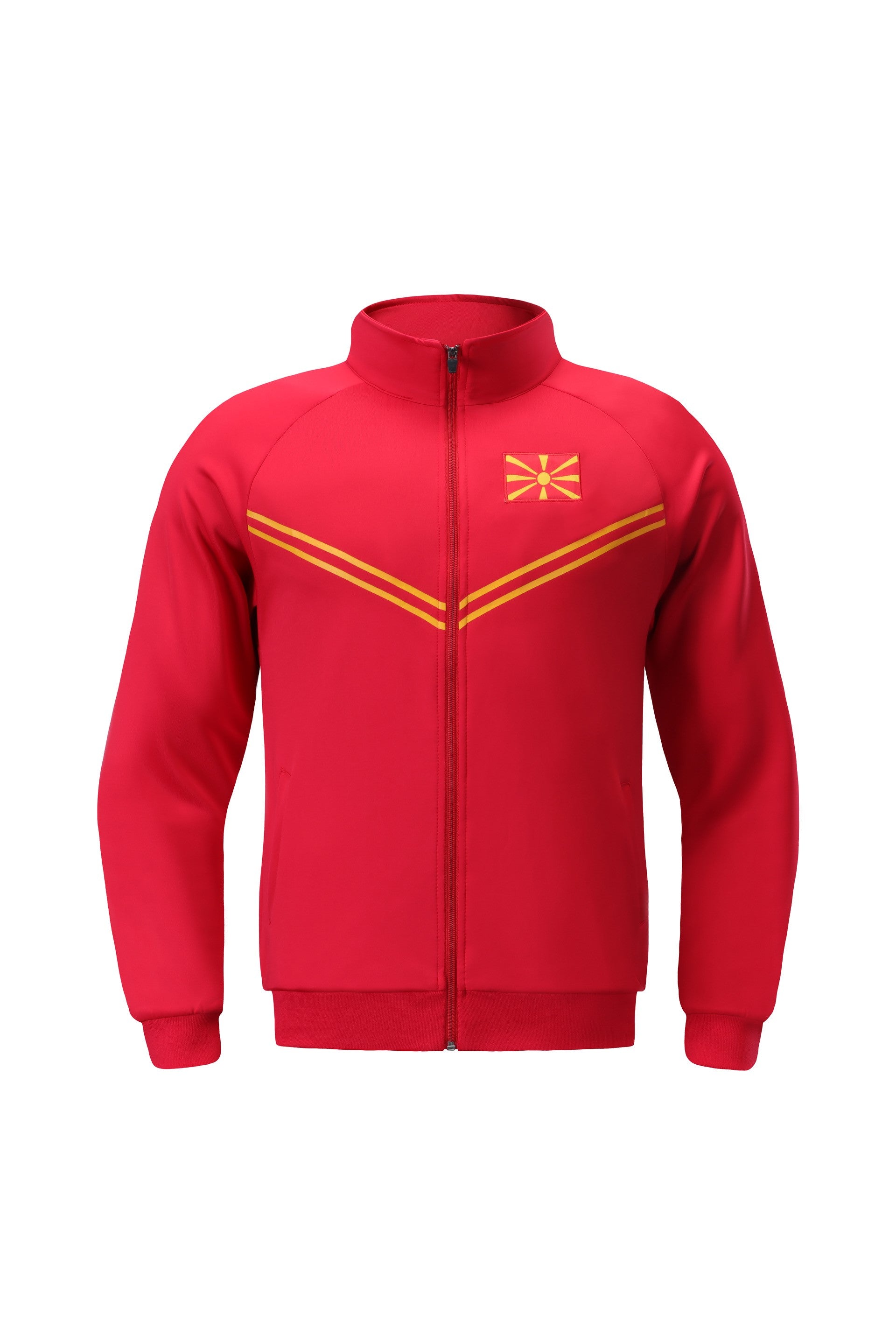 Macedonia jacket (red jumper / Macedonian training jacket / warm up jacket / Harmony day / Macedonia jersey / Maso jumper)