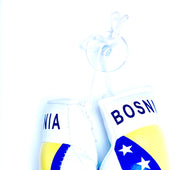 mini boxing gloves Bosnia ( Bosnian / country gloves / boxing gloves / gifts / hanging gloves / car gloves )