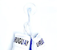 mini boxing gloves Uruguay ( Uruguayan country gloves / boxing gloves / gifts / hanging gloves / car gloves )