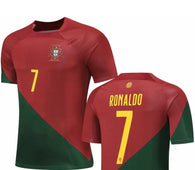 Football Jersey Portugal home Ronaldo 22/23 ( Harmony day / country jersey / football shirt / Portugal shirt  / Ronaldo jersey )