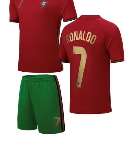 Football Jersey Portugal home Ronaldo 20/21 ( Harmony day / country jersey / football shirt / Portugal shirt  / Ronaldo jersey )