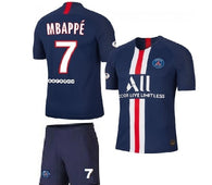 Football Jersey Paris saint Germain home Mbappe number#7 (Psg jersey / soccer shirt  / football shirt / Mbappe shirt / soccer Jersey)