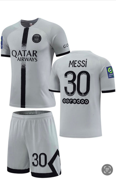 Football Jersey Paris saint Germain 3rs strip Messi number#30 2022-202 –  The FootyMan