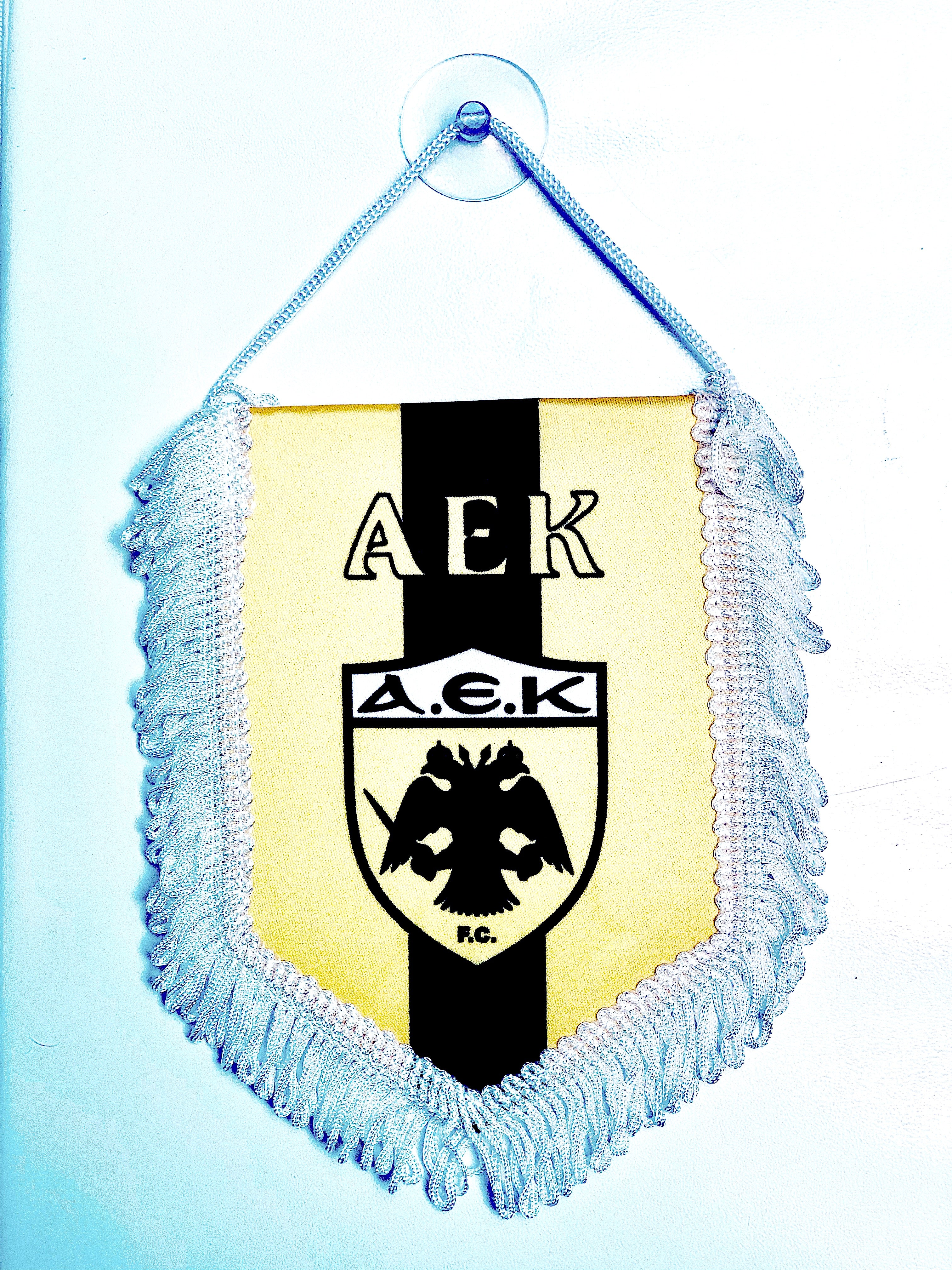 small car flag aek ( small banner / car banner / car accessory / small hanging flag / small pendant / team banner )