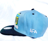 snapback Argentina ( Argentina cap / Argentinian cap / Argentina hat / Argentinian cap / country cap / country hat / harmony day)