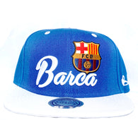 snapback blue Barcelona cap( barca hat / Barcelona cap / Barcelona hat / Barca cap / team caps / Messi cap )