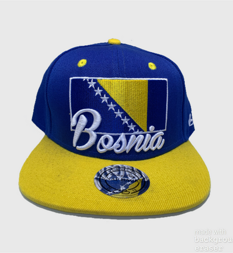 snapback Bosnias ( Bosnian hat / Bosnia hat / Bosnian cap / country cap / country hat /Bosnia cap / harmony day )