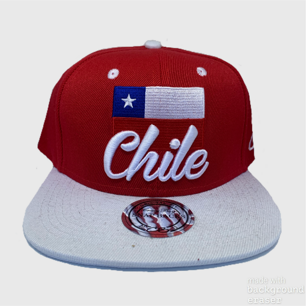 snapback Chile ( Chile cap / Chile hat / Chilean cap / country cap / C