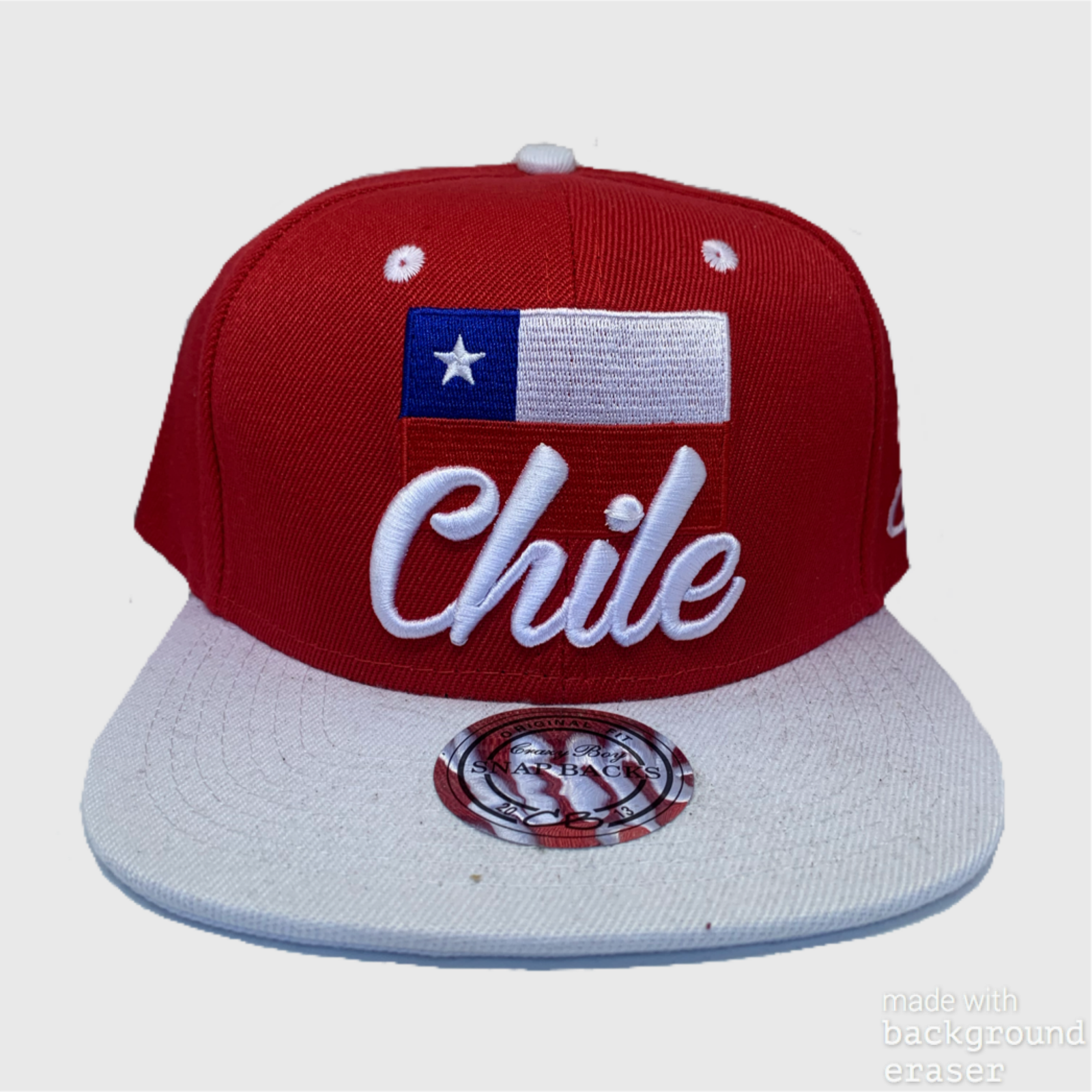 snapback Chile ( Chile cap / Chile hat / Chilean cap / country cap / Chilean hat / harmony day)