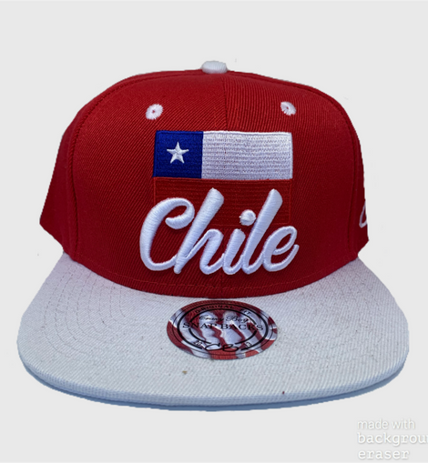snapback Chile ( Chile cap / Chile hat / Chilean cap / country cap / Chilean hat / harmony day)