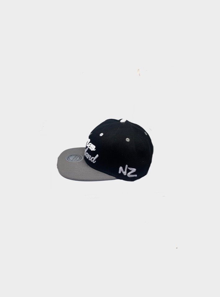 snapback New Zealand (  Kiwi cap / New Zealand hat / New Zealand cap ? all blacks cap / country cap / harmony day)