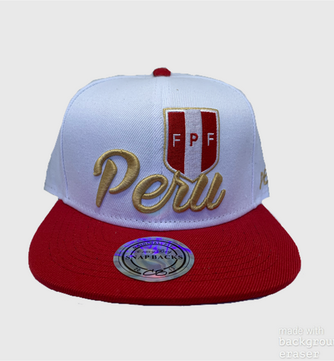 snapback Peru ( Peru cap / Peru cap / Peruvian hat / Peruvian cap / country cap / harmony day)