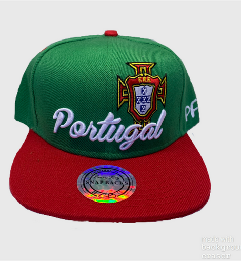 snapback Portugal ( Portugal cap / Portugal cap / Portuguese hat / Portuguese cap / country cap / Ronaldo cap / harmony day)