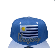 snapback Uruguay(  Uruguayan hat / Uruguay cap / Uruguayan cap / country cap / Uruguay hat / harmony day)